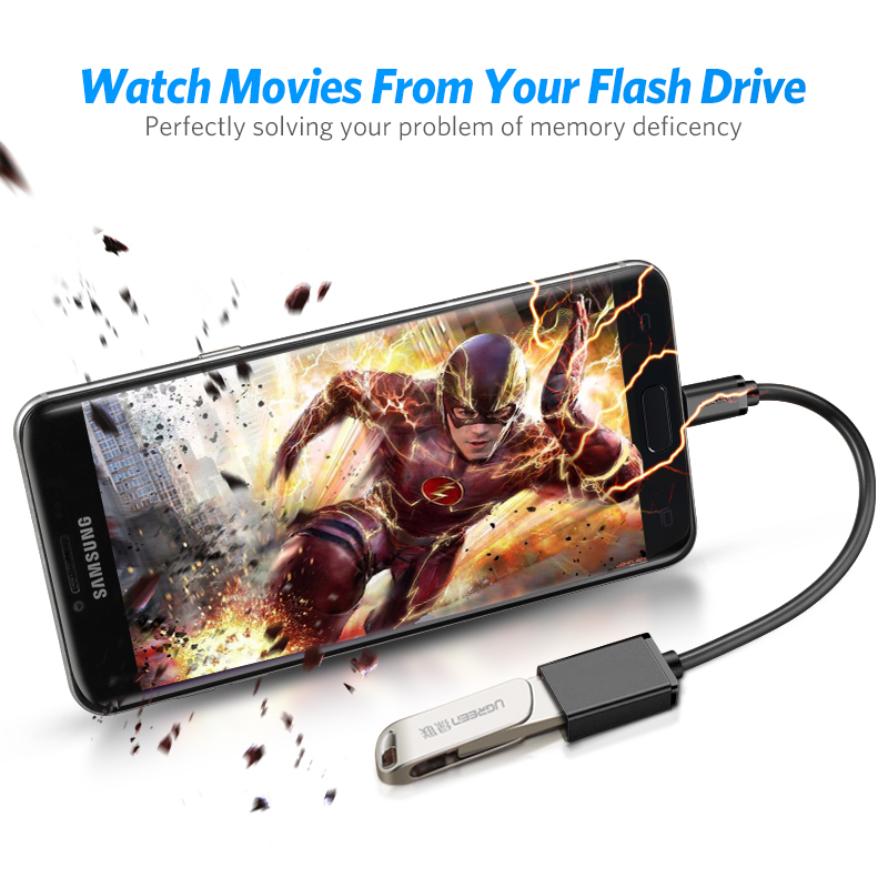 Micro USB OTG Cable Adapter for Xiaomi Redmi Note 5 Micro USB Connector For Samsung S6 Tablet Android USB 2.0 OTG Adapter IV-CA30. 