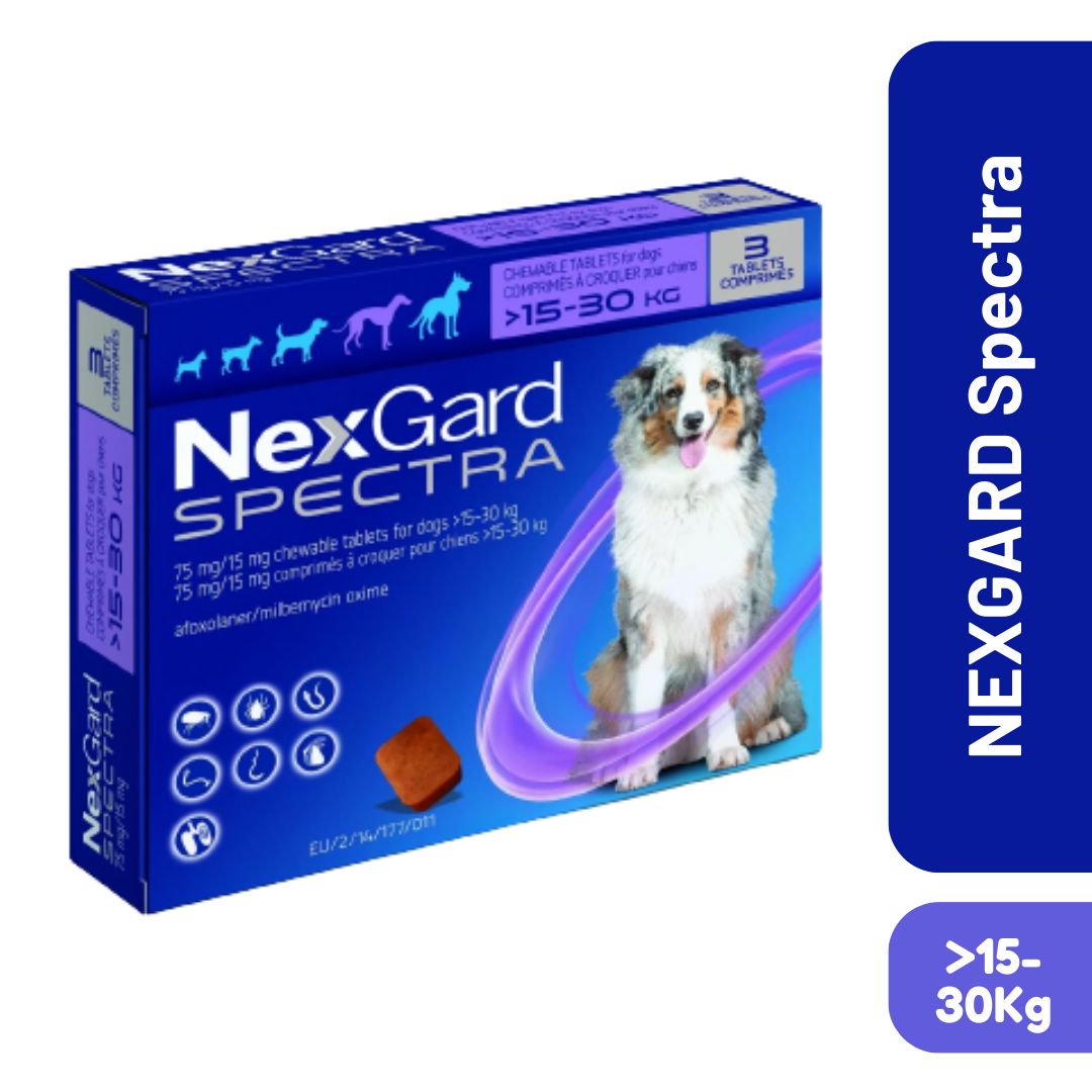 Nexgard spectra best sale puppy age