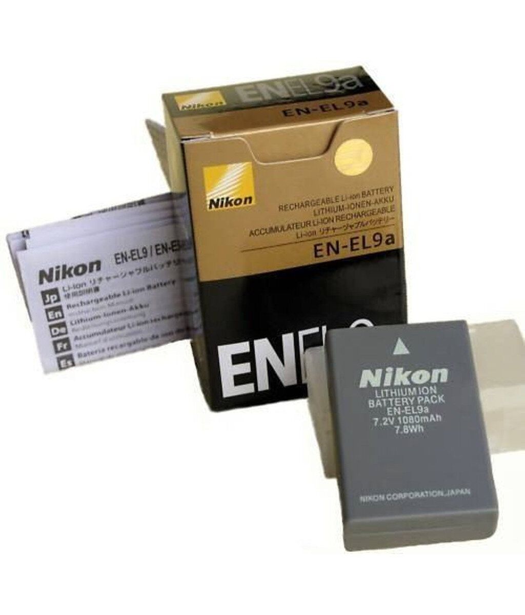 1080mAh EN-EL9a EN EL9a ENEL9a Battery for Nikon D60 D5000 D40X D40 D3X D3000 D30 Cameras. 