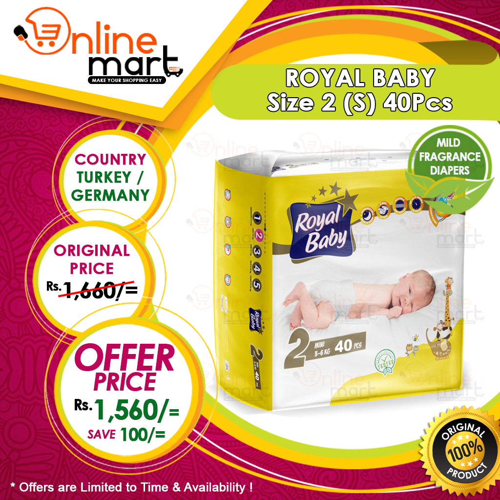 pampers small 40pcs price