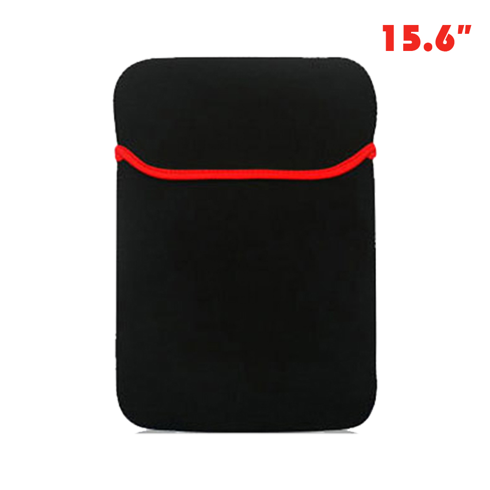 13 Inch 14 Inch 15.6 Inch Laptop Pouch Black Reversible Protective Soft ...