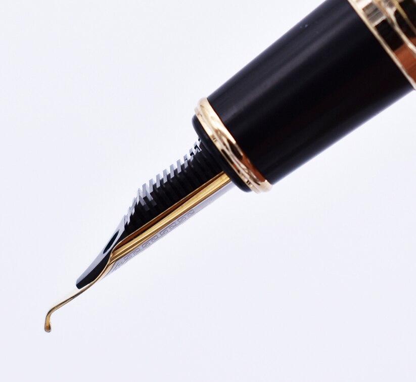 【Alizeker Mall】Calligraphy Fountain Pen Nib Natural Barrel, Fude Big Size Writing Pen Office School. 