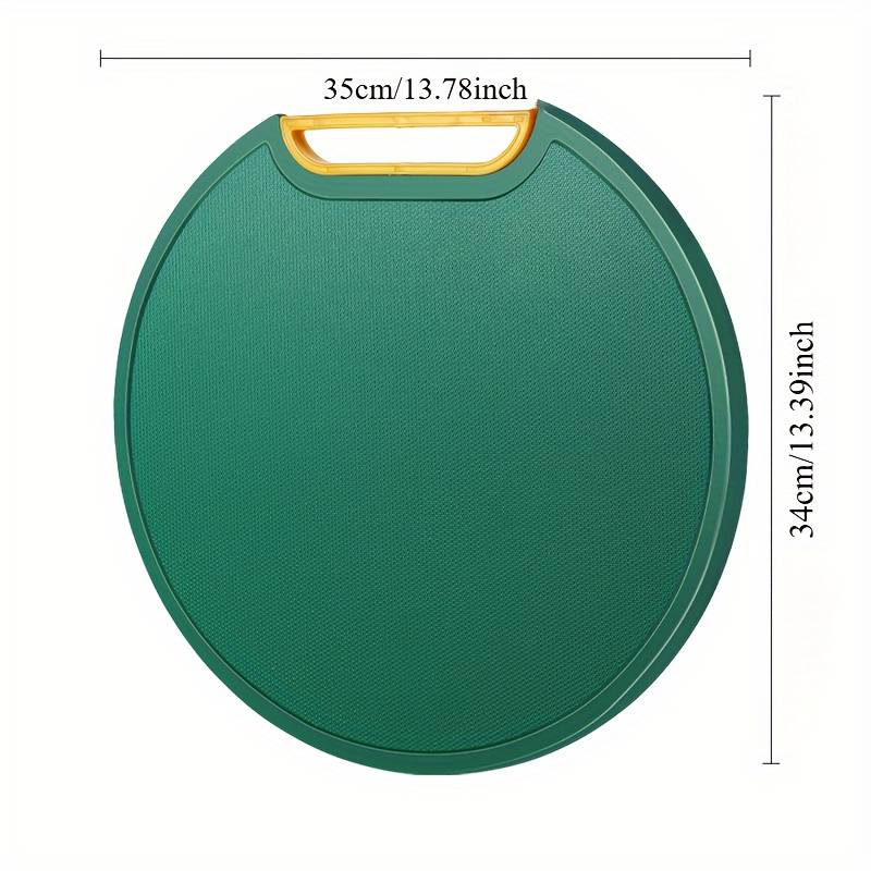 1pc rotating plastic cutting board versatile chopping board suitable for meat vegetables and fruits kitchen supplies details 5