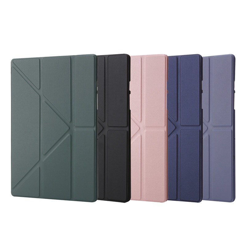 For Samsung Galaxy Tab A8 2021 Case 10 5 Inch PU Leather Soft Silicon Back Stand Smart Cover For Samsung Tab A8 10.5 SM-X200/SM-X205. 