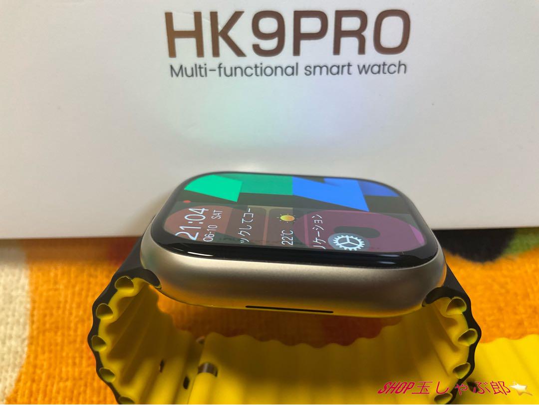 HK9 Pro Plus Gen3 AMOLED NFC Dynamic Island Sound Recording Series 10 ChatGPT Smart Watch. 