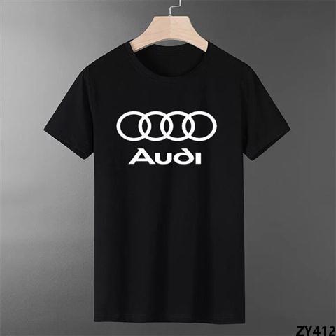 Car Cotton World Men's and Women's Clothes Porsche LOGO Clothes Famous Car Short Sleeve Ferrari T T-shirt Logo. 