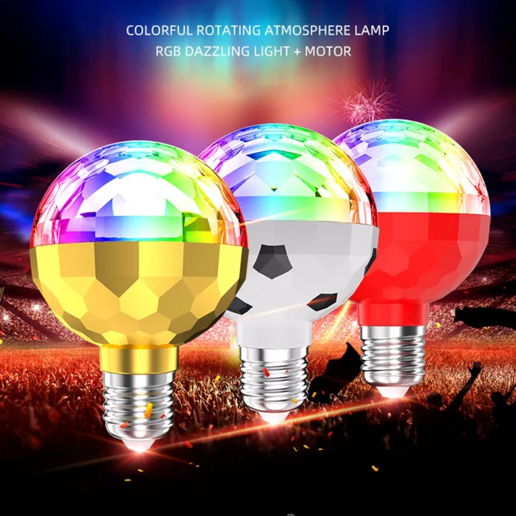 Rotating deals colour bulb