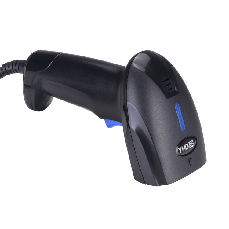2D Handheld Wired Barcode Scanner 1D & 2D QR Code & Barcode Reader YHD 1100D. 