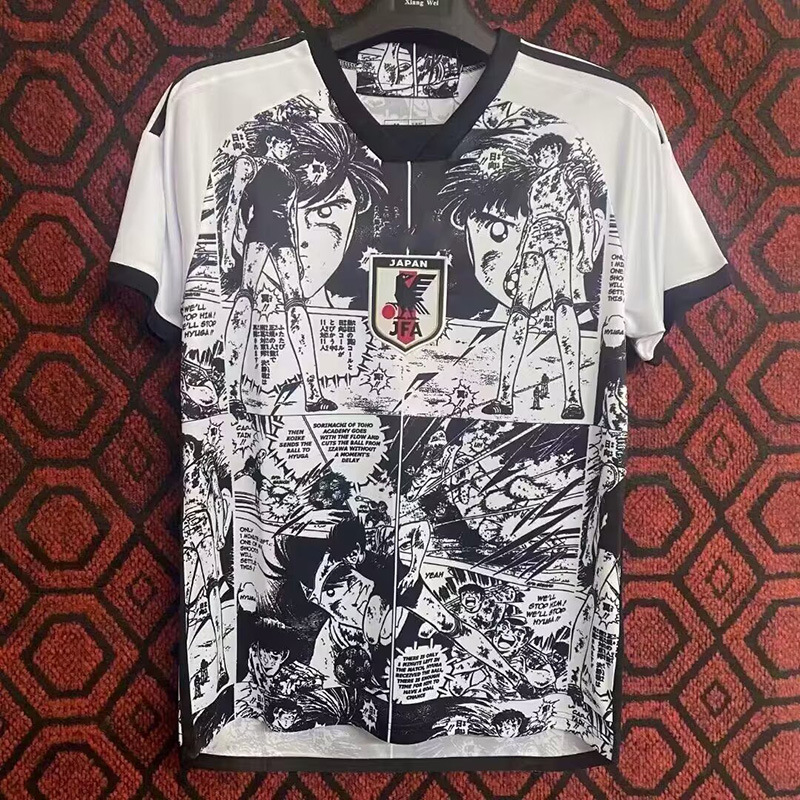 Japanese football jersey fan version jersey anime special edition Dragon Ball Kamen Rider Crayon Shin chan. 