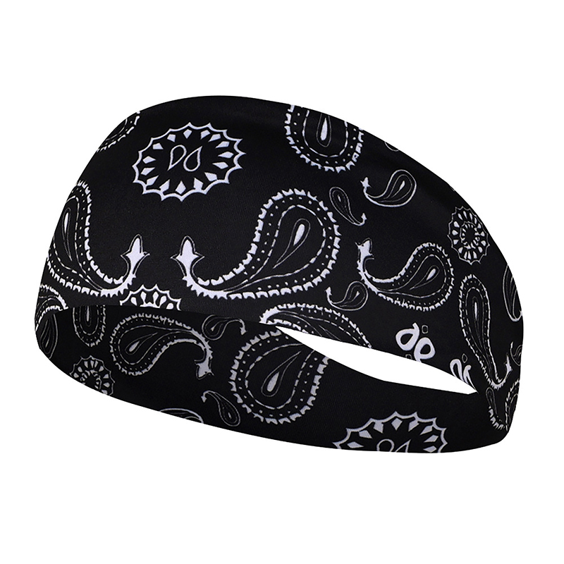 Sports Hair Bands Elastic Yoga Hairbands Absorbing Sweat Headband Women Men Running Fitness Turban Outdoor Gym Head Wrap Bandana. 