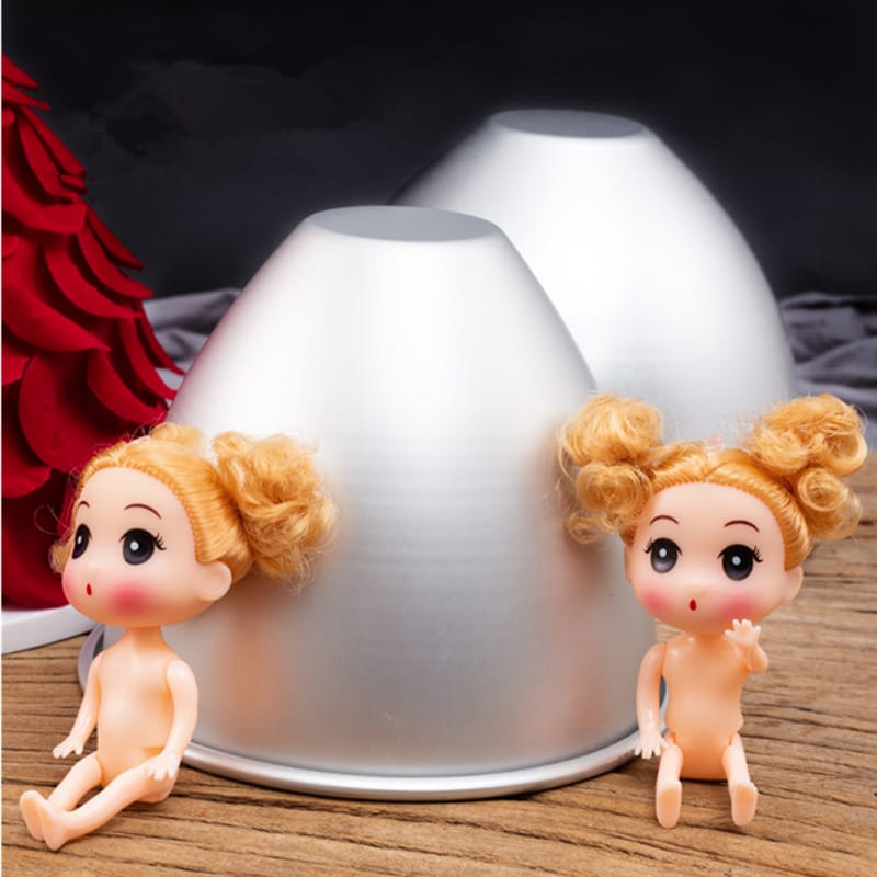 Doll cake mold. 