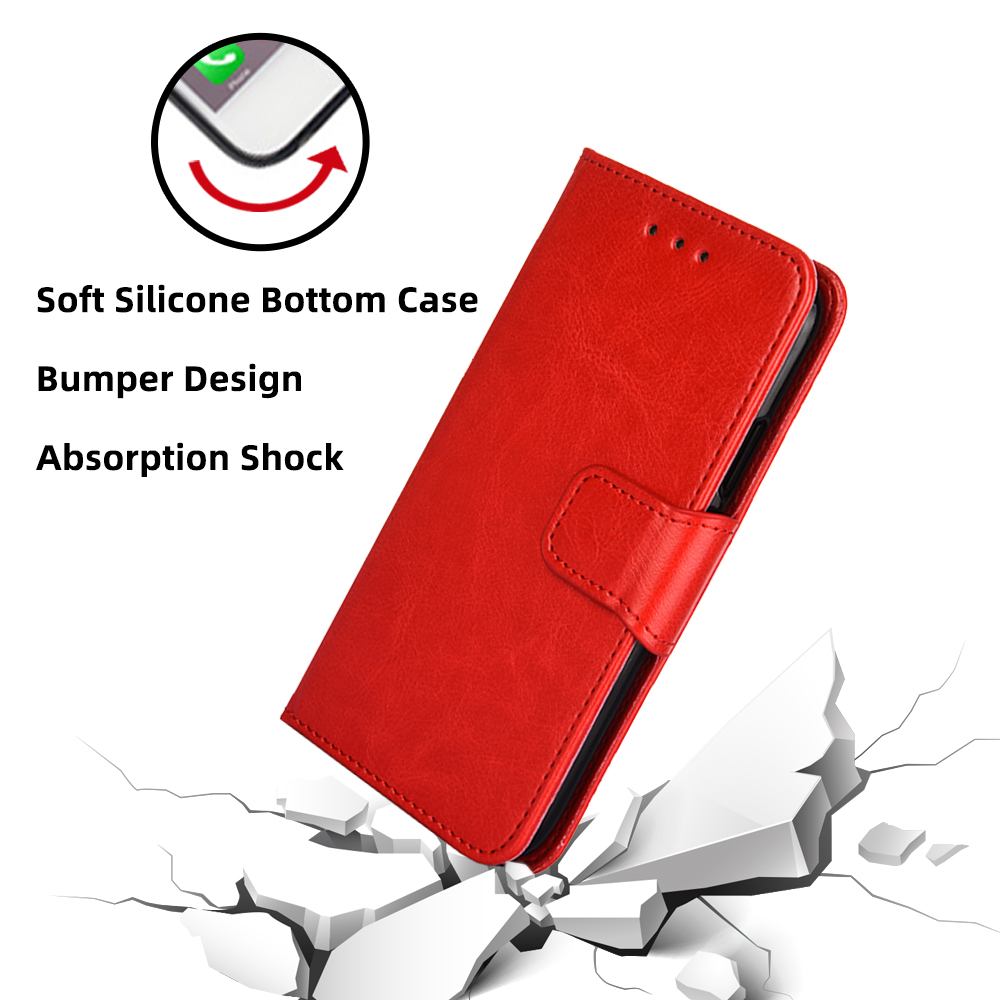 Case For Samsung Galaxy A50 Cover Flip Leather Wallet Phone Case. 