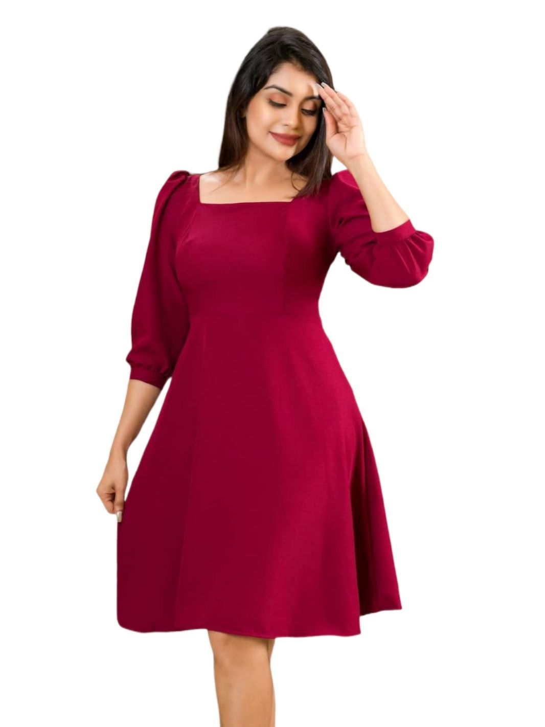 The Womens Short Frock More Colours Long Sleeve For Beautiful Girls Fk100018 Daraz.lk