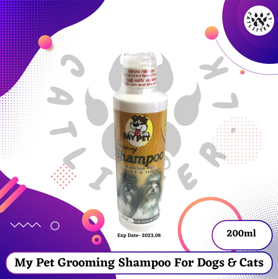 Cat grooming outlet shampoo