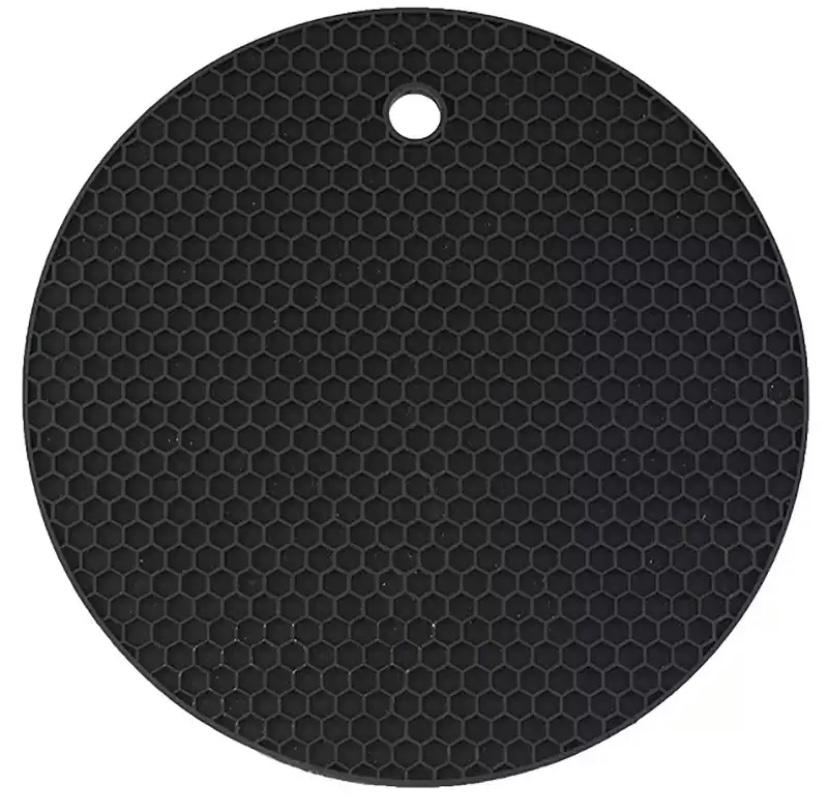 Silicone Round Heat Resistant Mat/Non-slip Pot Holder/Table Place Mat/Mat Preventing Spilling