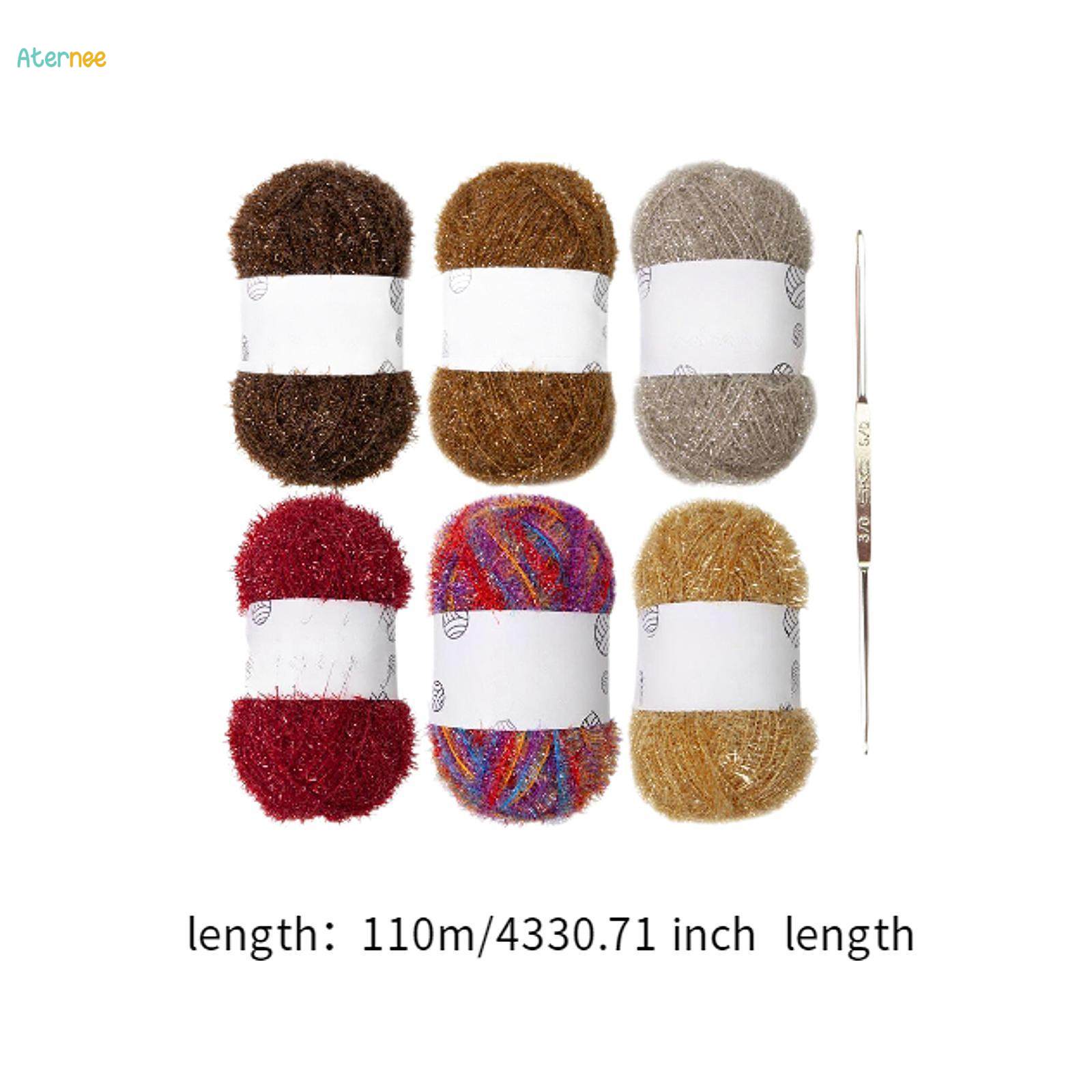 Yarn Multifunction Dish Towel Thread Hand Knit Yarn Dishcloth Thread for Tableware Scrubbing. 