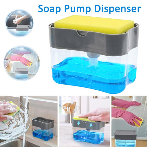 Buy liquid soap dispensersScrubbing Liquid Detergent Dispenser