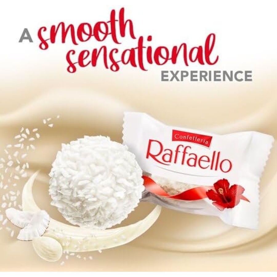 Ferrero Raffaello White Chocolate with Coconut Almond Gift Pack 230g. 