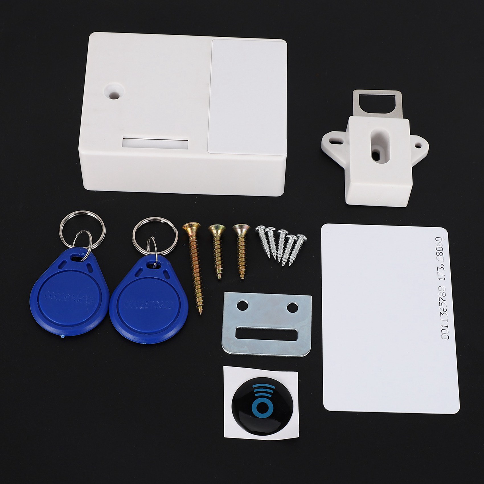 Lock 3 X Body Latch Set S Rfid Cards 1x Card 2x Keyfobs