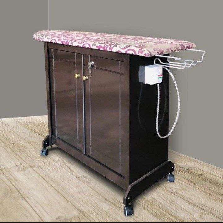 Iron Cupboard with plug point and weel (High Quality)
