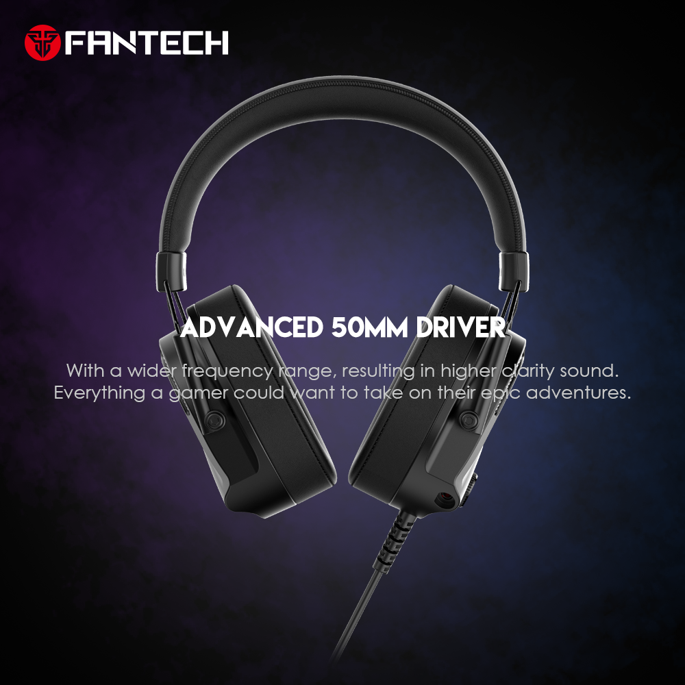 Fantech ALTO 7.1 HG26 Gaming Headset Built-In Microphone Noise Cancellation Wired. 