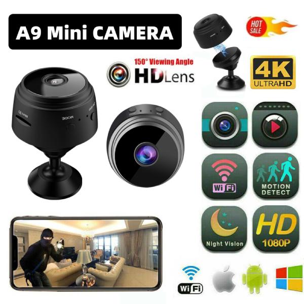 A9 Mini WiFi Camera 1080P HD Security Remote Control surveillance