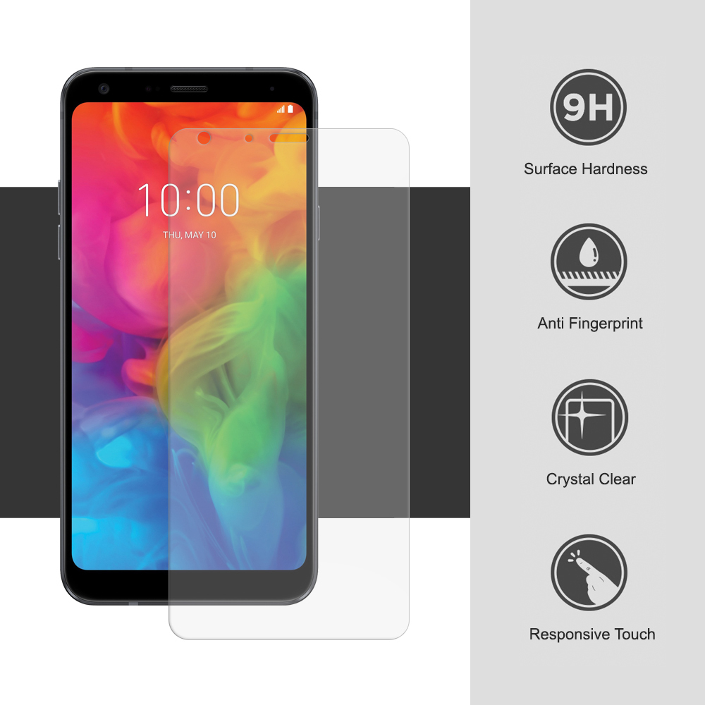 LG Q7 TEMPERED GLASS SCREEN PROTECTOR - 9H, 0.3MM - CLEAR