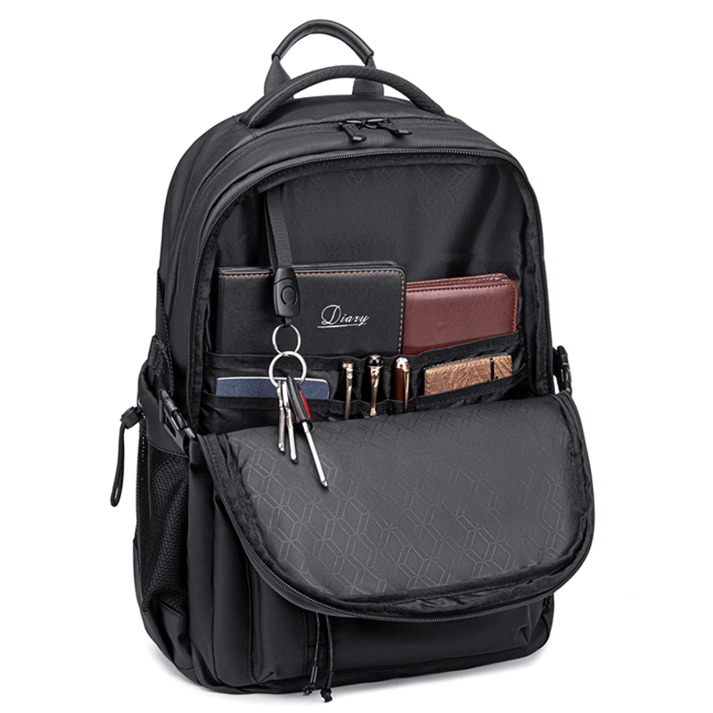 Arctic Hunter B00531 Black Unisex Multifunctional Water resistant Casual 15.6 inch Laptop Office Travel School Backpack Bag Light weight Bags for men and women backpacks. 
