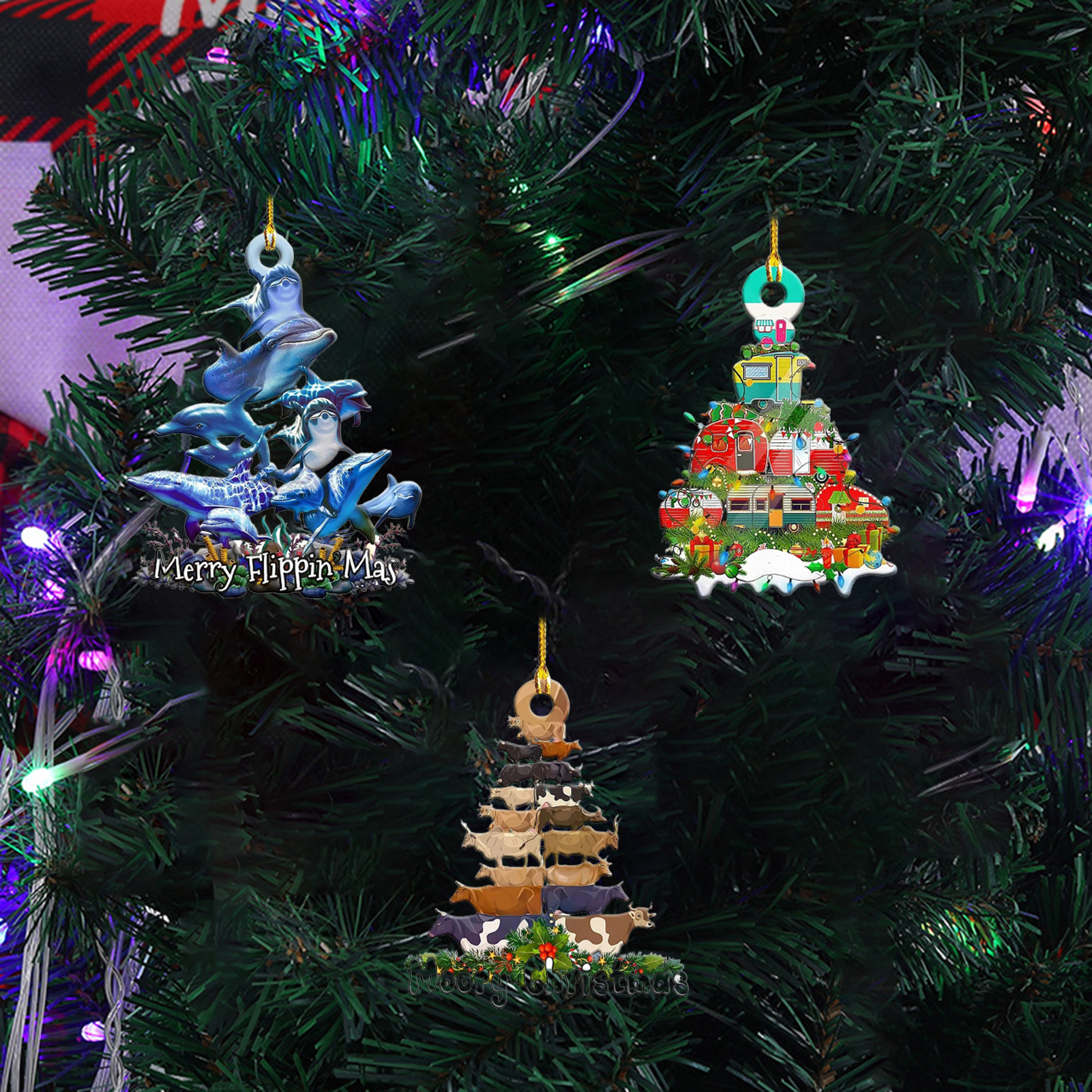 Christmas Pendant Waterproof Ceilings Christmas Ornaments. 