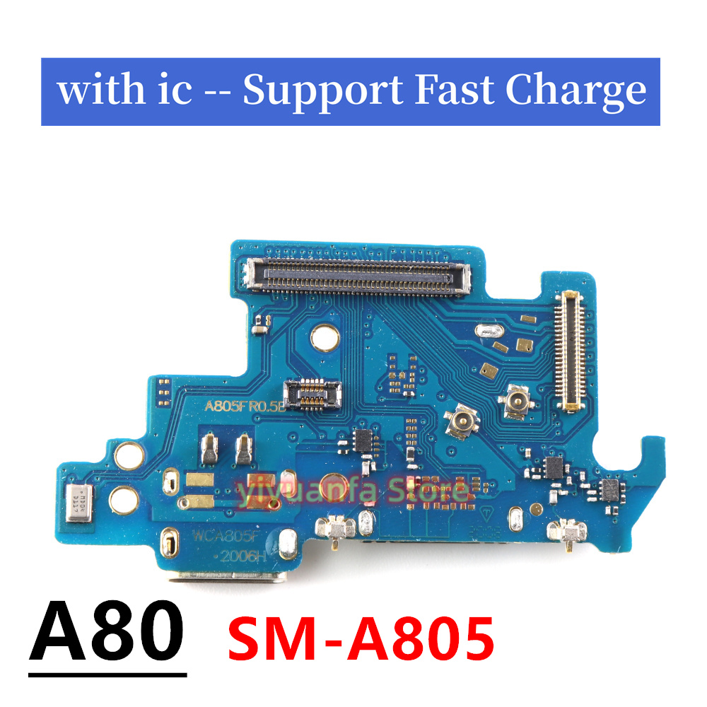 For Samsung Galaxy A10 A20 A30 A40 A50 A70 A80 A90 USB Charger Port Jack Dock Connector Charging Board Flex Cable. 