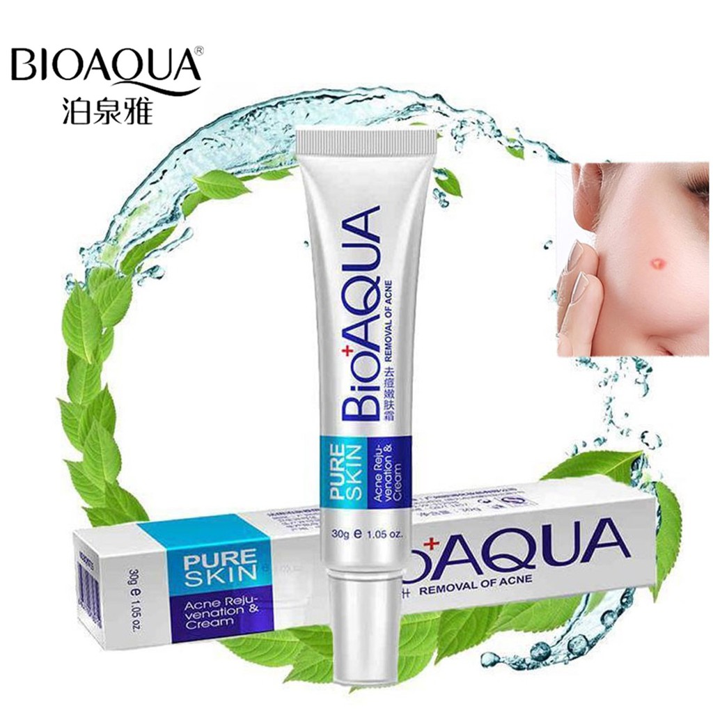 Bioaqua Pure Skin Removal Of Acne Cream Pimple Scar Treatment 30G