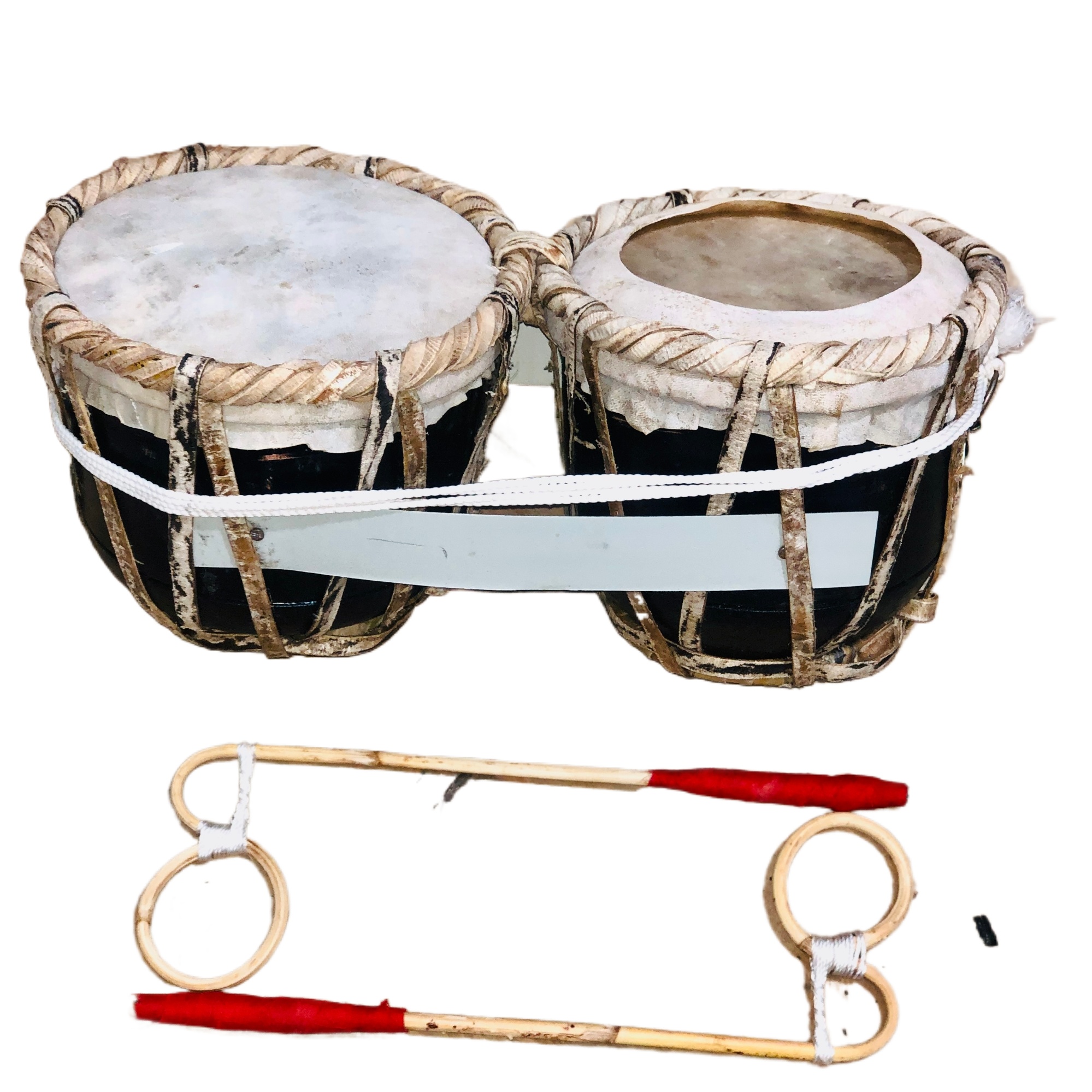 Small Tammattama with Kadippu for kids Srilankan Traditional Drum Thammattama Musical Instrument For Events, ceromony Sri Lanka Tammattama Drum and percussion instrument Thammettama Tammattam. 
