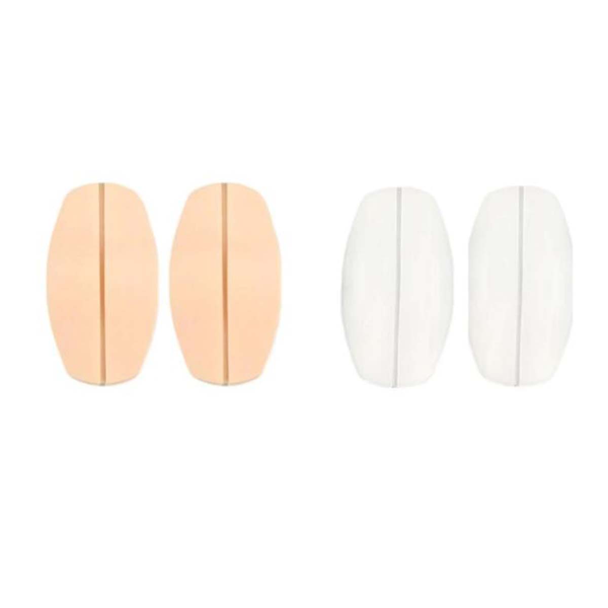 Silicone Bra Strap Pads for Comfort and Support, 1 Pair (2 Pcs), 9.5x5 cm, Soft and Durable Under-Bra Strap Cushion Pads. 