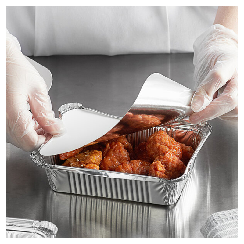Aluminum Foil Lava baking cups with Lids 850ml | Heavy Duty | 5pcs | Nisaco Mall. 