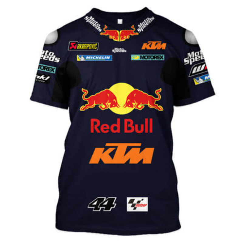 Downhill Suit KTM Red Bull Top Men's Short Sleeve Summer Mountain Bike Cross Country Motorcycle Racing Suit available in bulk. 
