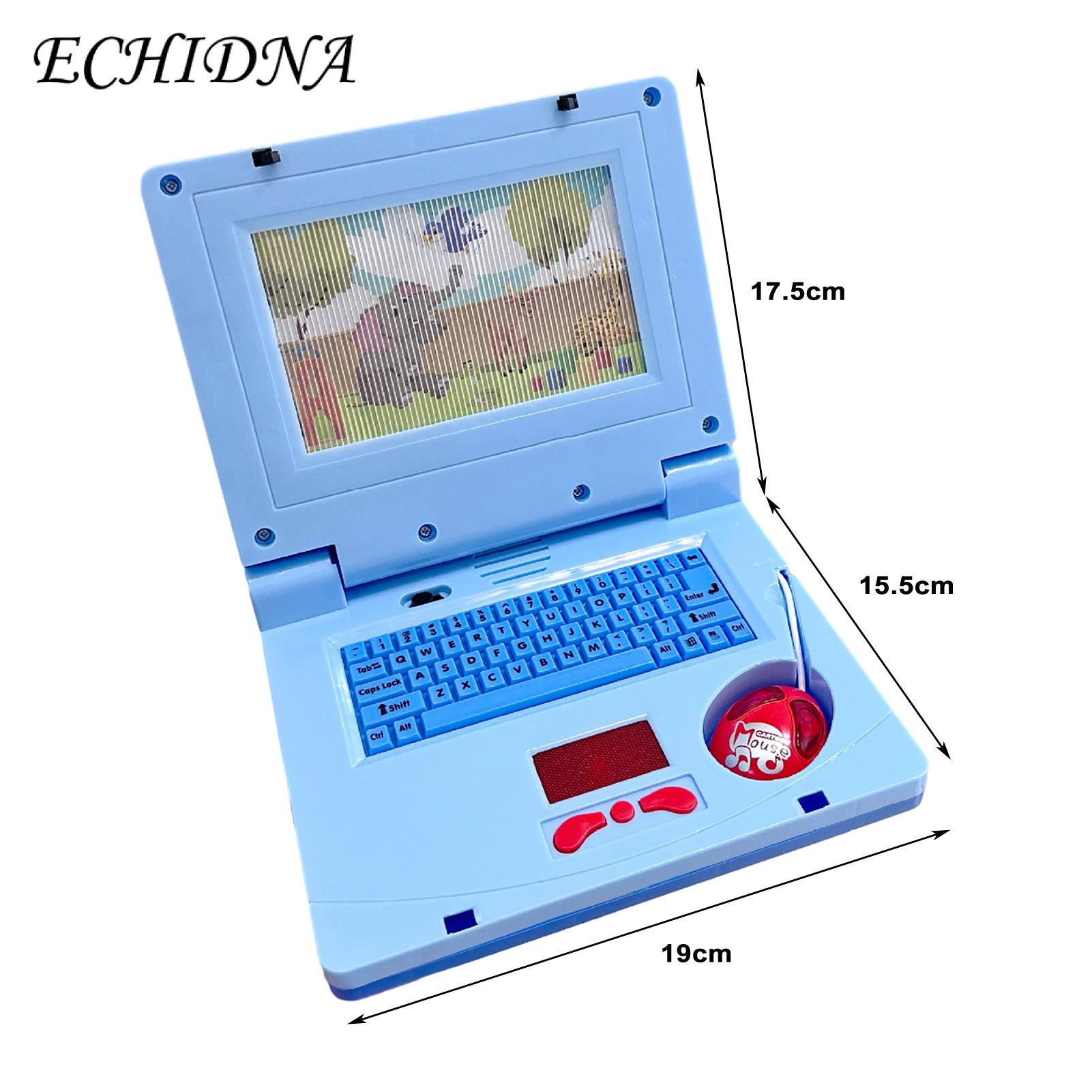 Children Computer Toy with Mouse Children's Learning Spelling Logic Animal Music Computer Toy Kids Laptop Toy. 