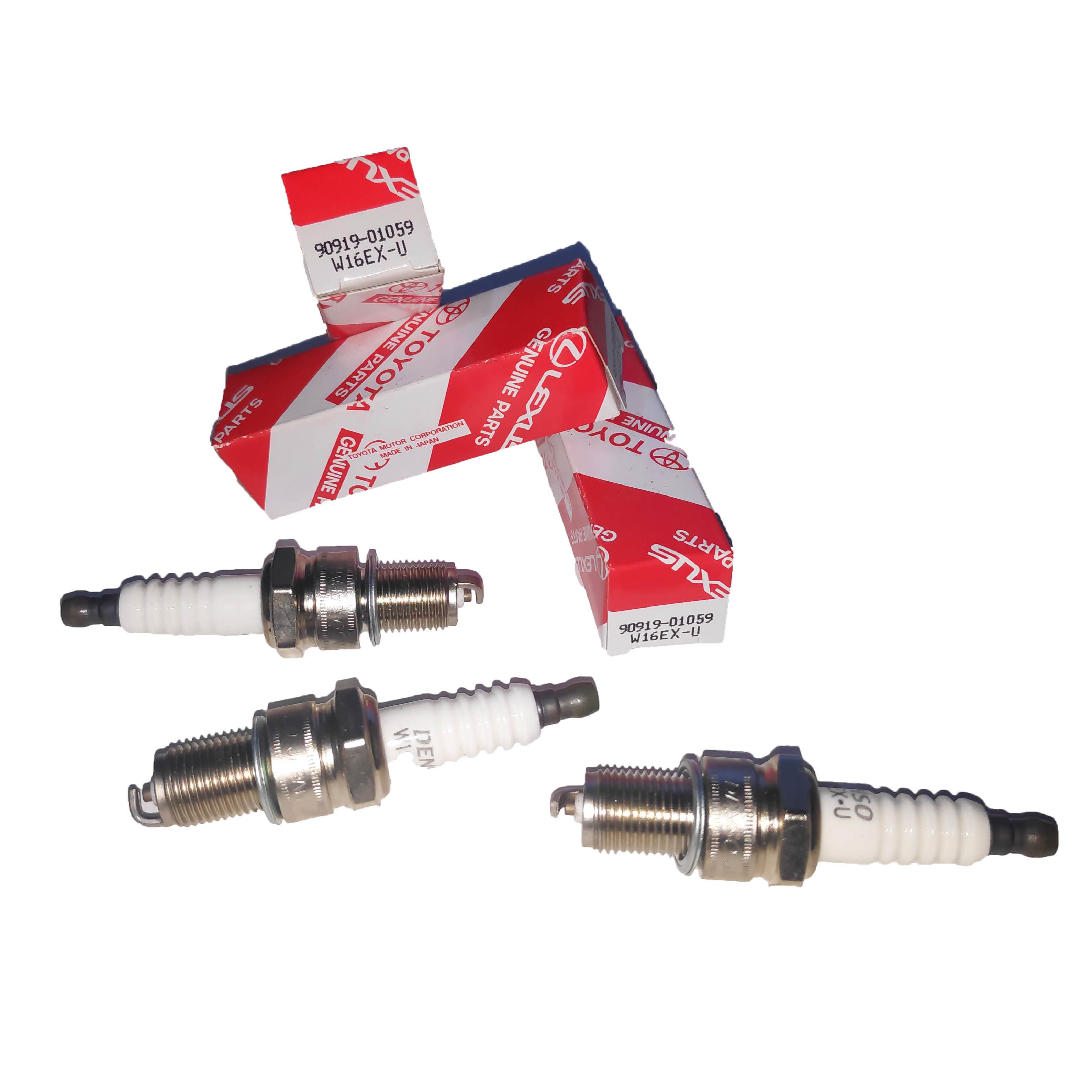 Spark Plug For Suzuki Maruti 800 Car Indian (3 piece) 90919-01059 DENSO W16EX-U NGK BP5ES