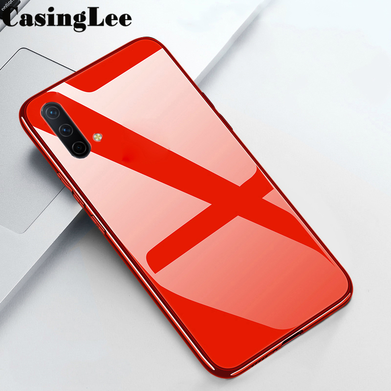 Casinglee For Oneplus Nord CE 5G case Glass silicon Full Protection Tempered Glass Back cover for Oneplus NordCE 5G Phone cases For girls and Boys. 