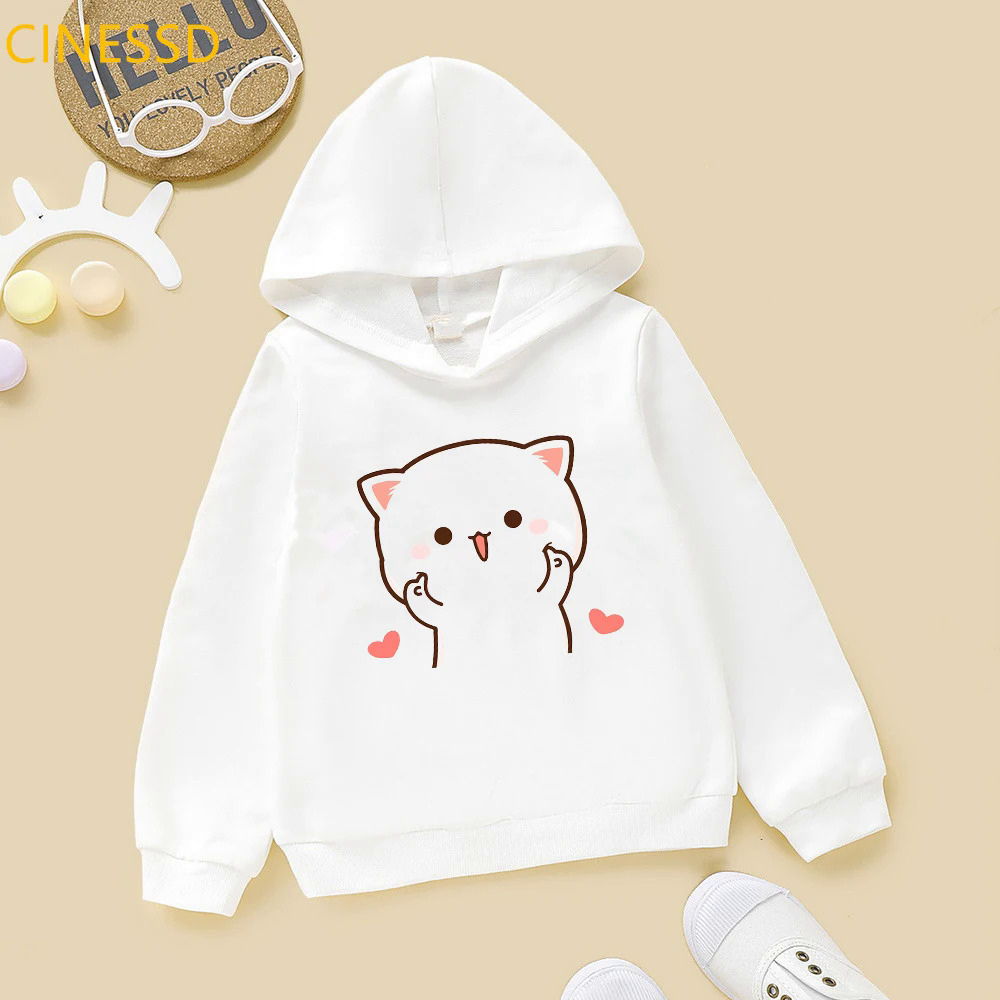 Cat hoodie girls best sale