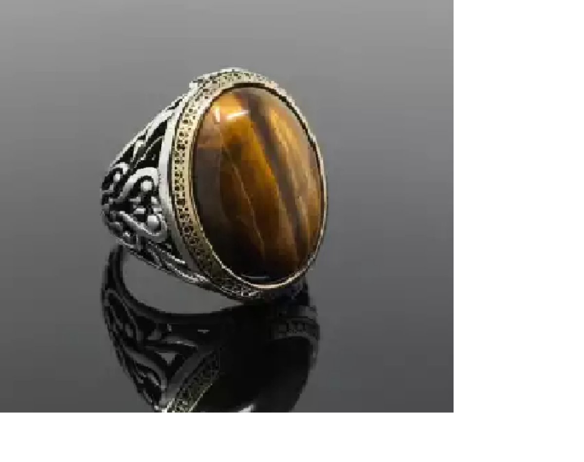 Tiger eye stone hot sale ring price