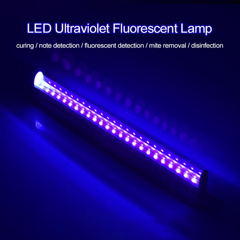 300mm Ultraviolet Light Tube Bulb Disinfection Lamp Ozone Sterilization Mites Lights Germicidal Lamp Bulb - eu. 