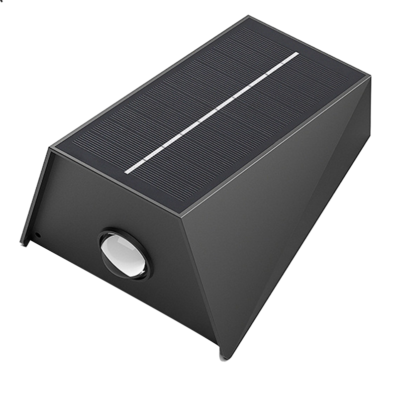 Outdoor Up-Down Lighting LED Lamp Solar Wall Washing Lights Garden Hotel Decoration For Courtyard Garden 3 Light. 