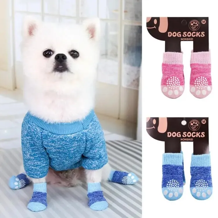 Knit on sale dog booties