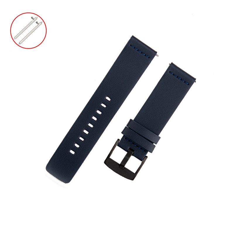 For Samsung Galaxy Watch 4 Classic 46mm Leather Watch Band