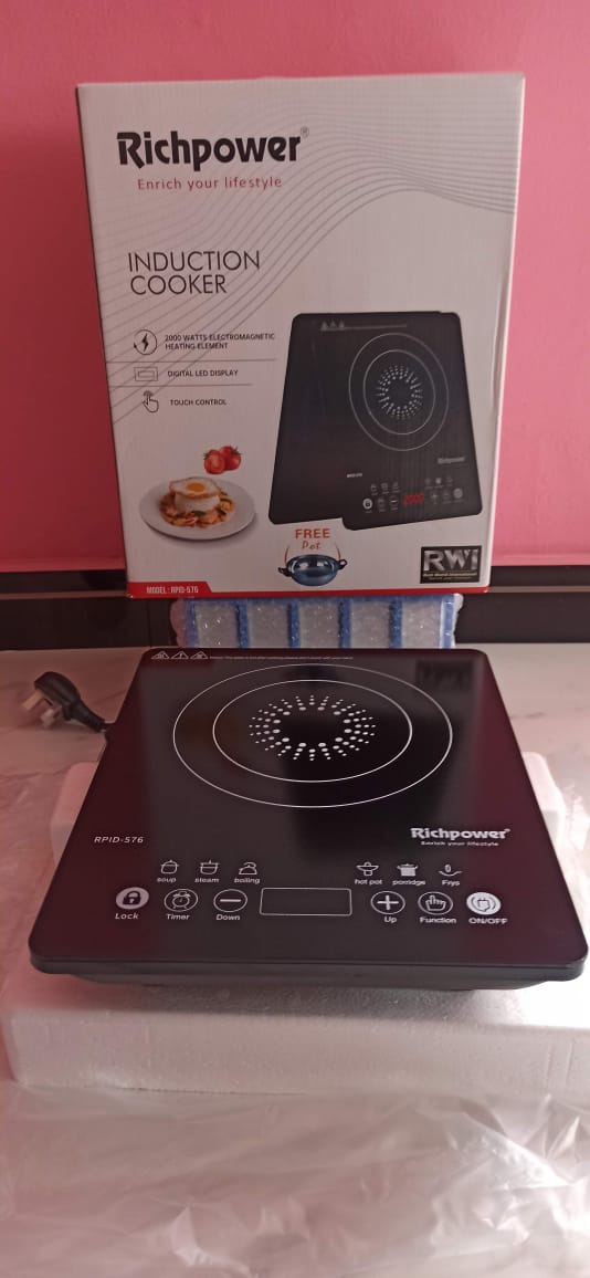 Richsonic RHID-577 High-Quality Induction Cooker 200W (1Year Warranty). 