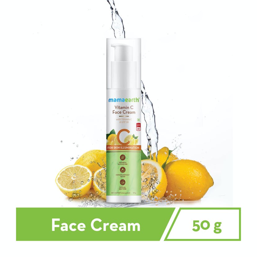 Vitamin C Face Cream with Vitamin C & SPF 20 for Skin Illumination â€“ 50g. 