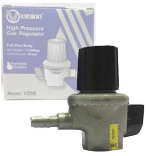 Vision High Pressure Gas Regulator Malaysia Zinc Body V268