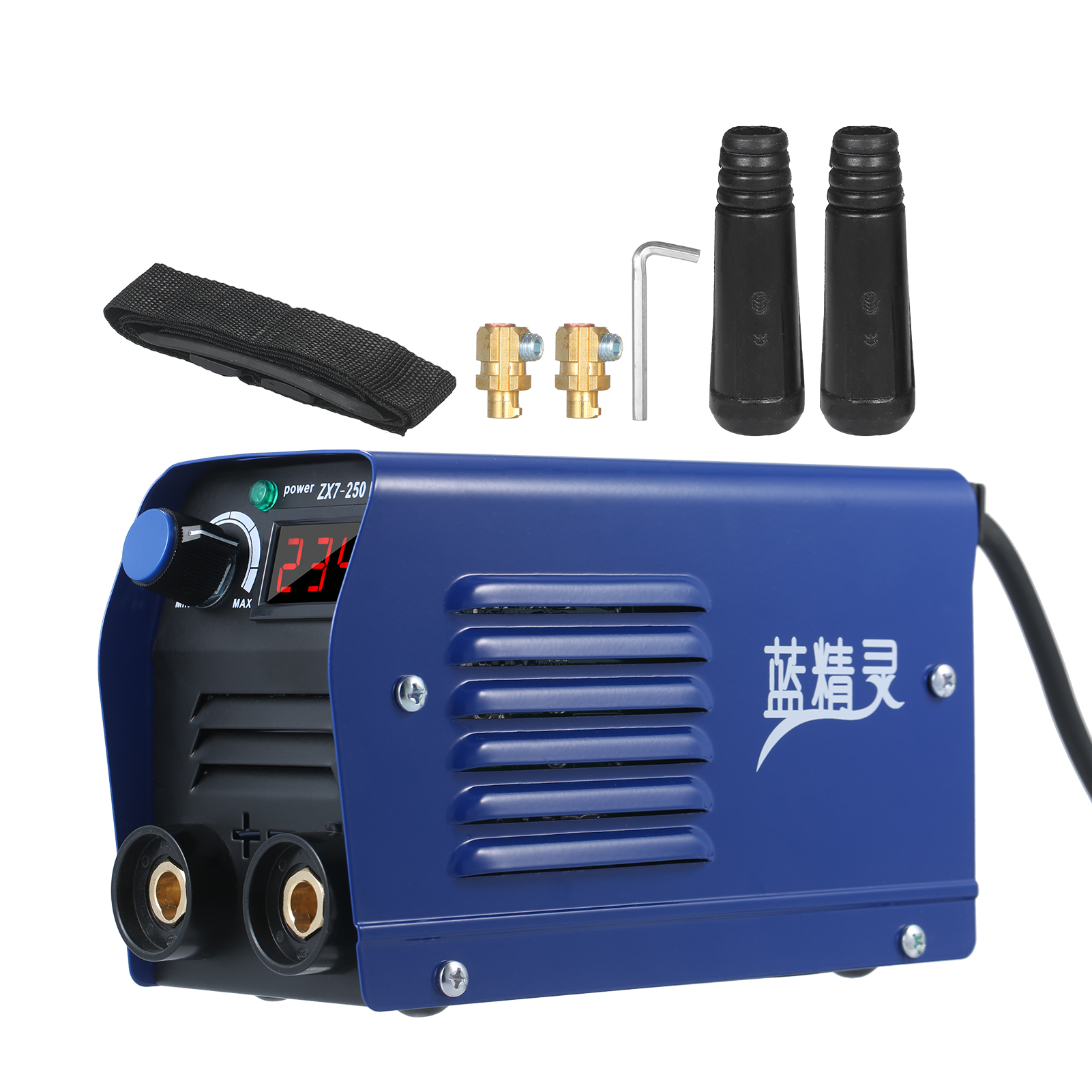 250 Amp Arc Welder Digital Inverter IGBT Stick 220V Mini Portable Electric Welding Machine with LED Display Quick Connector for Beginner. 