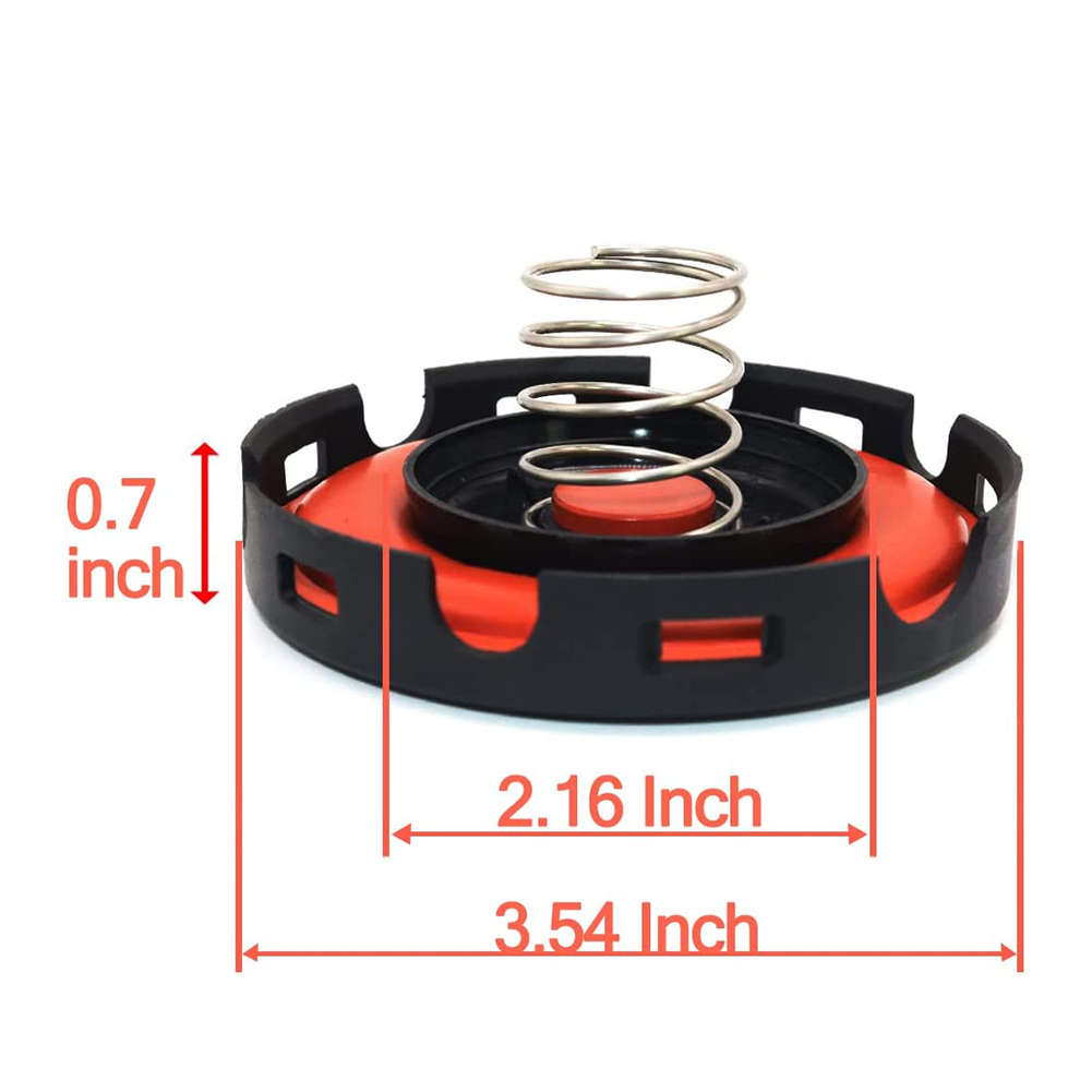 917-064 PCV Valve Diaphragm Repair Kit for Beetle Golf Jetta Passa Audi A3 A4 A5 A6 Q3 Q5 Q7, 917064. 