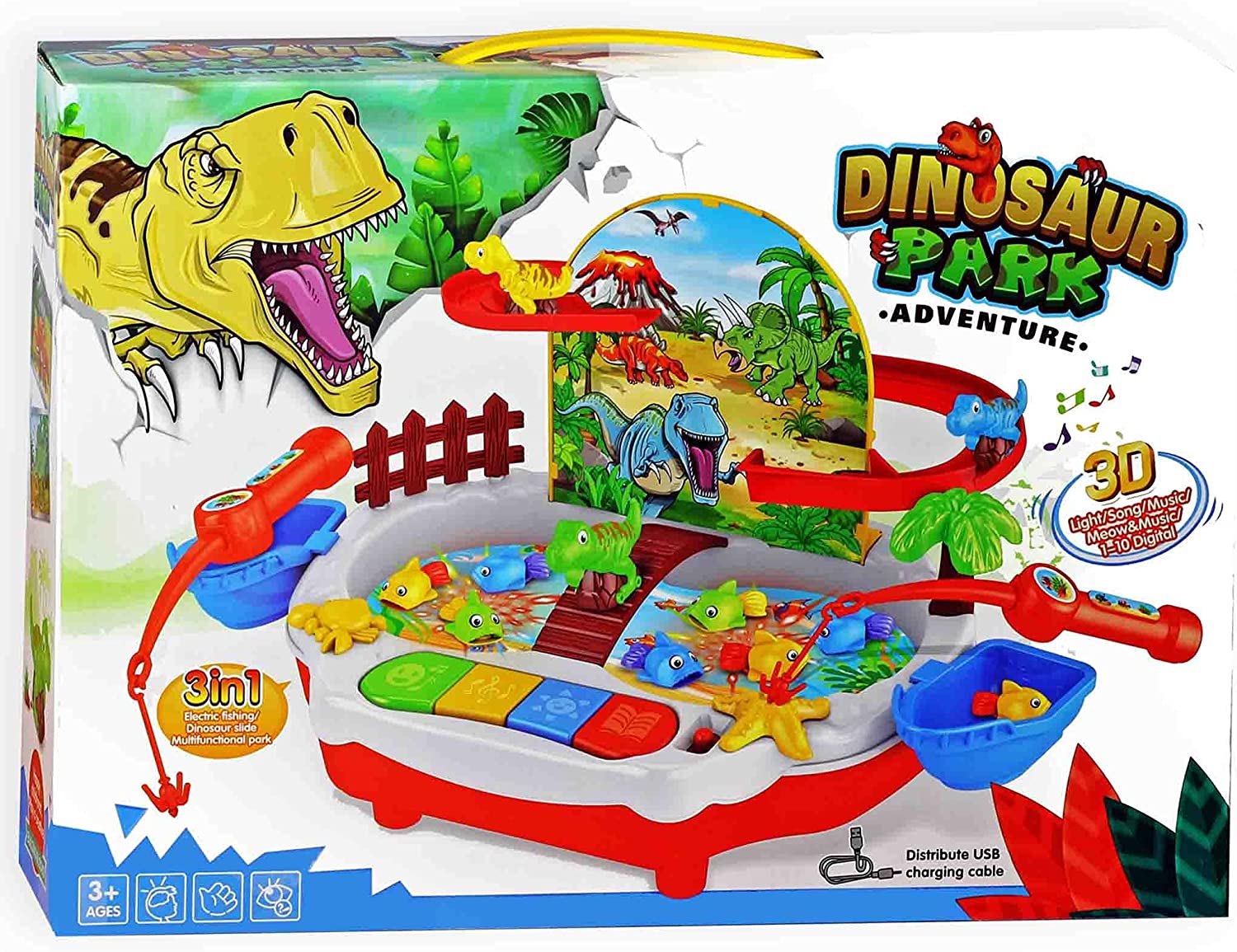 JOGO MANUAL DINOSAUR PARK ADVENTURE